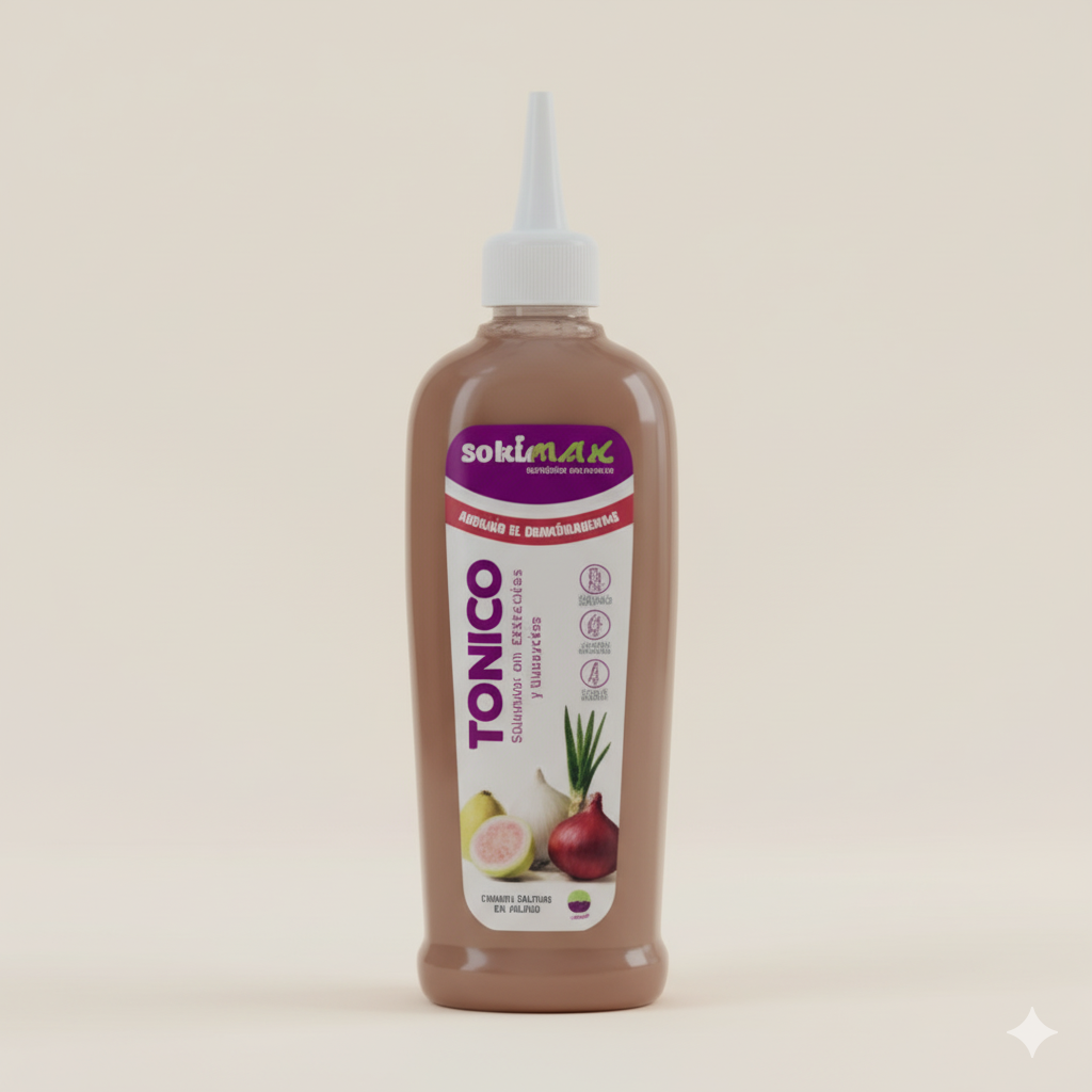 Tónico 3 cebollas guayaba y sávila